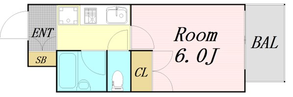 エスリード新大阪第8の物件間取画像